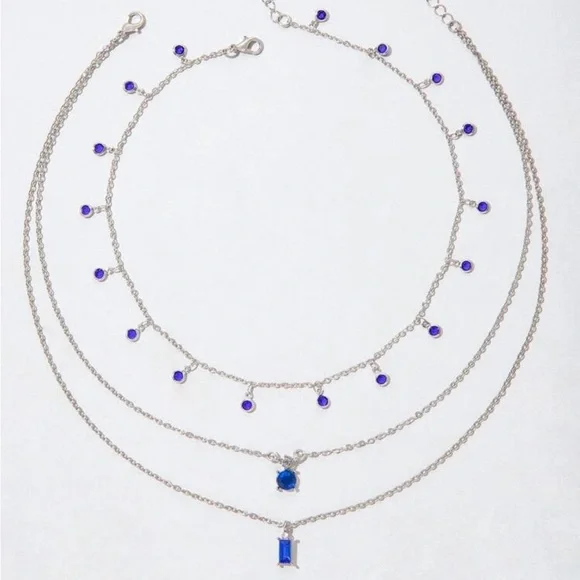 2pcs/set layered Necklace - Picture 4 of 5